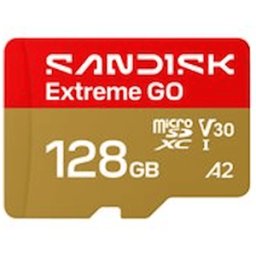 SanDisk Extreme Go - Flash-minneskort - 128 GB - A2 / Video