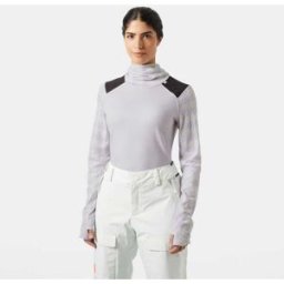 Helly Hansen Dam Lifa® Merino Luvtröja/munktröja Med Balaclava Lila M Snow BeigeM