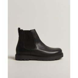 BIRKENSTOCK Highwood Leather Chelsea Boot Black