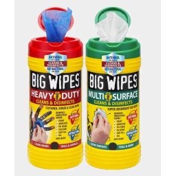 Big Wipes twinpack röd/grön 40pack