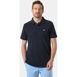 Helly Hansen Men's Hudson Polo Marinblå L Khaki / Sand BeigeL