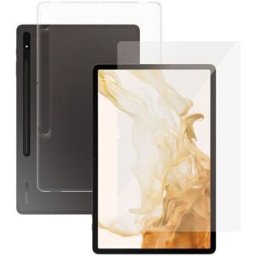 Transparent surfplatta fodral & skärmskydd PanzerGlass™ Samsung Galaxy Tab S8+