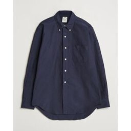 Kamakura Shirts Vintage Ivy Oxford Button Down Shirt Navy