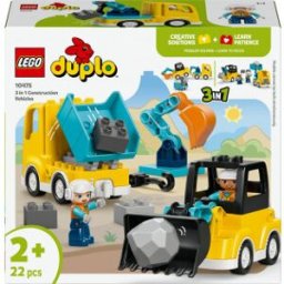 Lego Town 10475 Byggarbetsplatsfordon 3-I-1