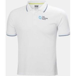 Helly Hansen Men's The Ocean Race Polo 2.0 Vit M Cobalt BlåM