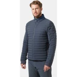 Helly Hansen Men's Alpha Light Down Jacket Blå S Alpine Frost BlåS