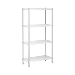 Rostfri hylla - 90 x 40 x 180 cm - Royal Catering - 200 kg