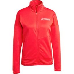 Adidas Women's Terrex Xperior Climawarm Light Fleece Jacket Pure Ruby XL