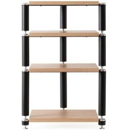 NorStone Copenhagen HiFi-rack Ljus ek/Svart