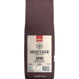GEVALIA Kaffe Heritage Bönor 1kg 8/krt