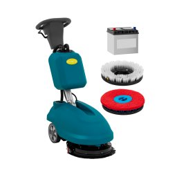 Kombiskurmaskin med batteri - 35 cm - 1500 m²/h - Manuell drift