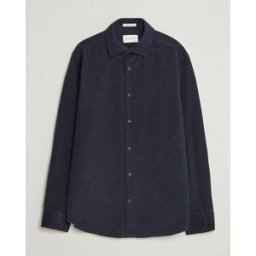 Gant Regular Fit Baby Cord Shirt Evening Blue