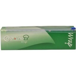 CATER LINE Plastfolie, cutbox, PE-film, icke-perforerad, 300 x 0,45 m