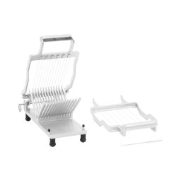 Ostskärare - Med två skärramar - Rostfritt stål / aluminium - Royal Catering