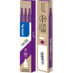 PILOT Refill Frixion 0,5mm violett 3/fp