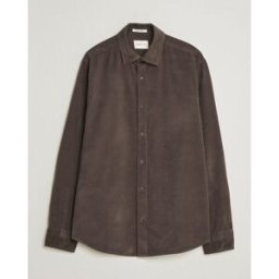 Gant Regular Fit Baby Cord Shirt Shadow Brown