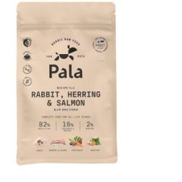 Pala Petfoods Pala #4 Rabbit, Herring & Salmon Lufttorkad Spannmålsfri Hundmat 1 kg