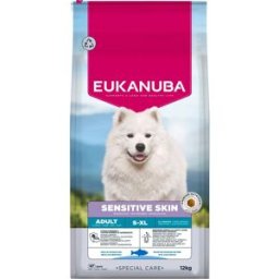 Eukanuba Dog Special Care Adult Sensitive Skin All Breeds Torrfoder Till Hund 12 kg