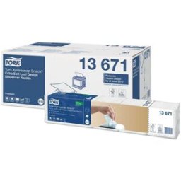 TORK Servett Pre N10 2-lag vit 500/fp