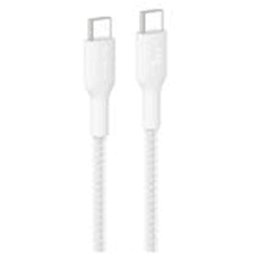 BELKIN USB-C to USB-C 240W 2.0 Braided PCR 2m, White