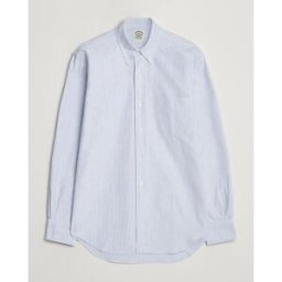 Kamakura Shirts Vintage Ivy Oxford Button Down Shirt Blue Stripe