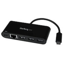 Startech 3-ports USB-C-hubb med Gigabit Ethernet och 60 W