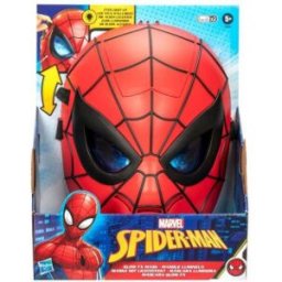 Spider-Man Spiderman - Ljusande Mask I Mörkret