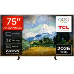 TCL 75" A400 Pro – 4k Qd Mini-Led Google Tv