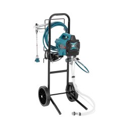 Airless färgspruta - 1,4 l/min - 180 bar - 7,5 m slang - Mobil
