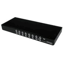 StarTech.com 16 Port 1U Rackmount USB KVM Switch with OSD