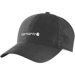 Carhartt Keps med vit logga, svart