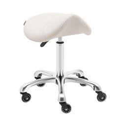 Sadelstol - 570–750 mm - 150 kg - Beige