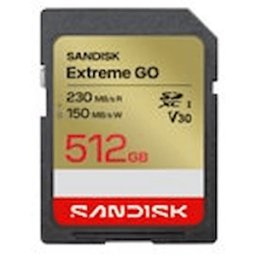 SanDisk Extreme Go - Flash-minneskort - 512 GB - Video Class V30