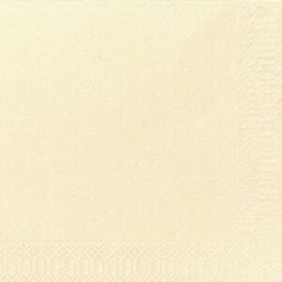 DUNI Servett 3-lagers, enfärgad, ¼-vikt, 40 cm, champagne 125/fp