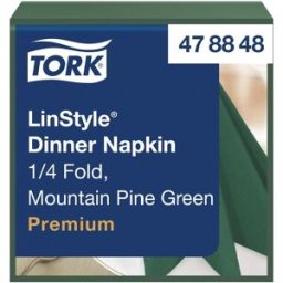 TORK Servett LinStyle Middag grön 50/fp
