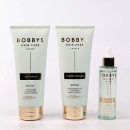 Bobbys Detox Schampo & Balsam 200 Ml + Hårbottenserum