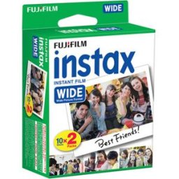 Fujifilm Instax wide film glossy 20-pack