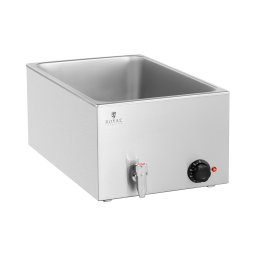 Bain marie - 600 W - GN 1/1 - Utan behållare - Tappkran