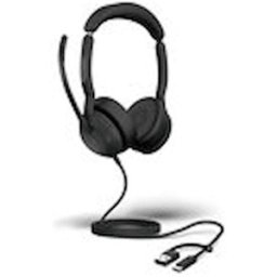 Jabra Evolve2 50 MS Stereo - Headset - pÃ¥ Ã¶rat - kabelansluten