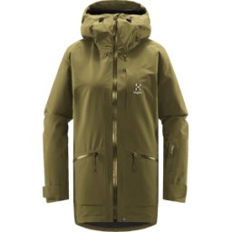 Haglöfs Women's Lumi Insulated Parka Olive Green L