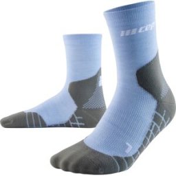 CEP Men's Hiking Light Merino Mid Cut Compression Socks Light Blue 45-48