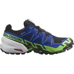Salomon Unisex Spikecross 6 GORE-TEX Black/Surf The Web/Green Gecko 36 2/3