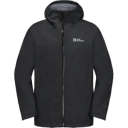 Jack Wolfskin Men's Highest Peak 3-Layer Jacket Black M