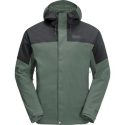 Jack Wolfskin Men's Kammweg 2-Layer Jacket Hedge Green S