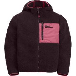 Jack Wolfskin Kids' Ice Curl Hood Jacket Boysenberry/Pink 92