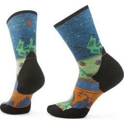 Smartwool Women's Trail Run Targeted Cushion Mount Twilight Blue L
