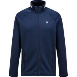 Peak Performance Men's Rider Essentials Zip Jacket Blue Shadow/blue Shadow/ XL