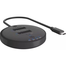 Icy Box USB 3.2 Gen 2 USB-C-dockningsstation för 2x M.2 SSD med stöd för kloning