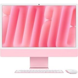 iMac 2024 M4 10 Core 24" 16 GB 256 GB SSD Standardglas rosa Apple tillbehör IT