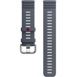 Polar grå Premium silikon armband 22 mm S-L